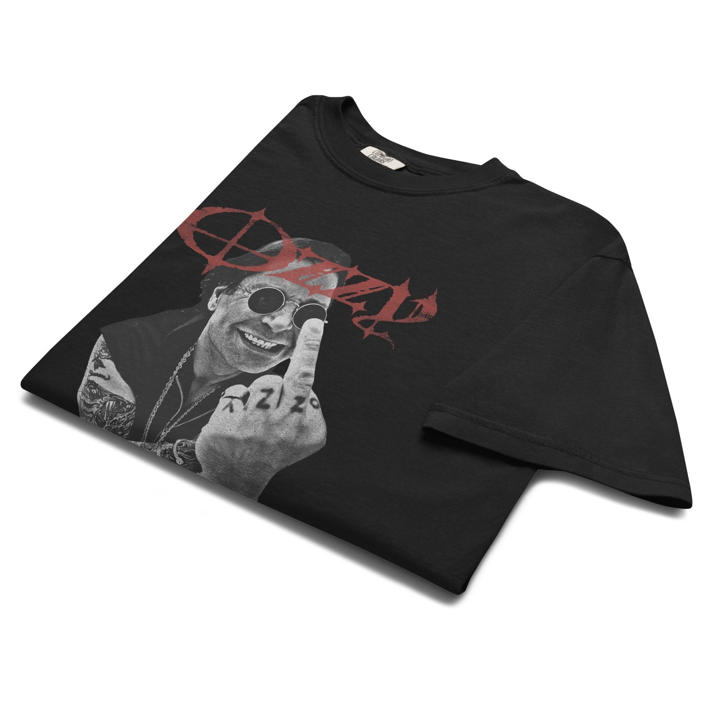 Ozzy Osbourne Ozzy Osbourne - Flip the Bird Mineral Wash T-Shirt