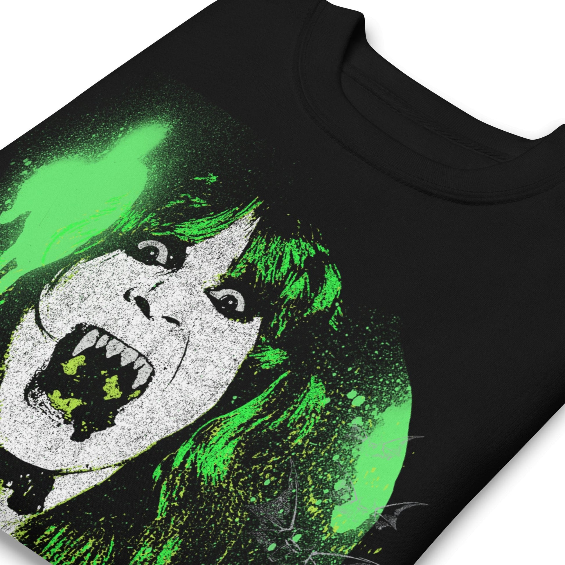 Ozzy Osbourne Ozzy Osbourne - Green Screaming Jumbo Print Sweatshirt