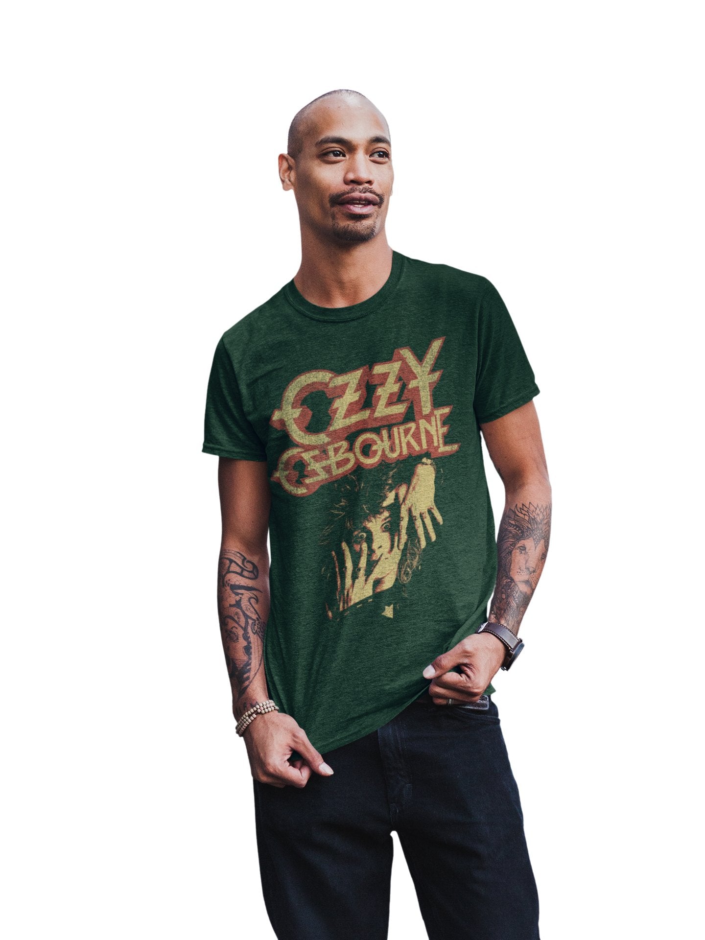 Ozzy Osbourne Ozzy Osbourne - Late 80s Vintage Ozzy Jumbo Print T-Shirt