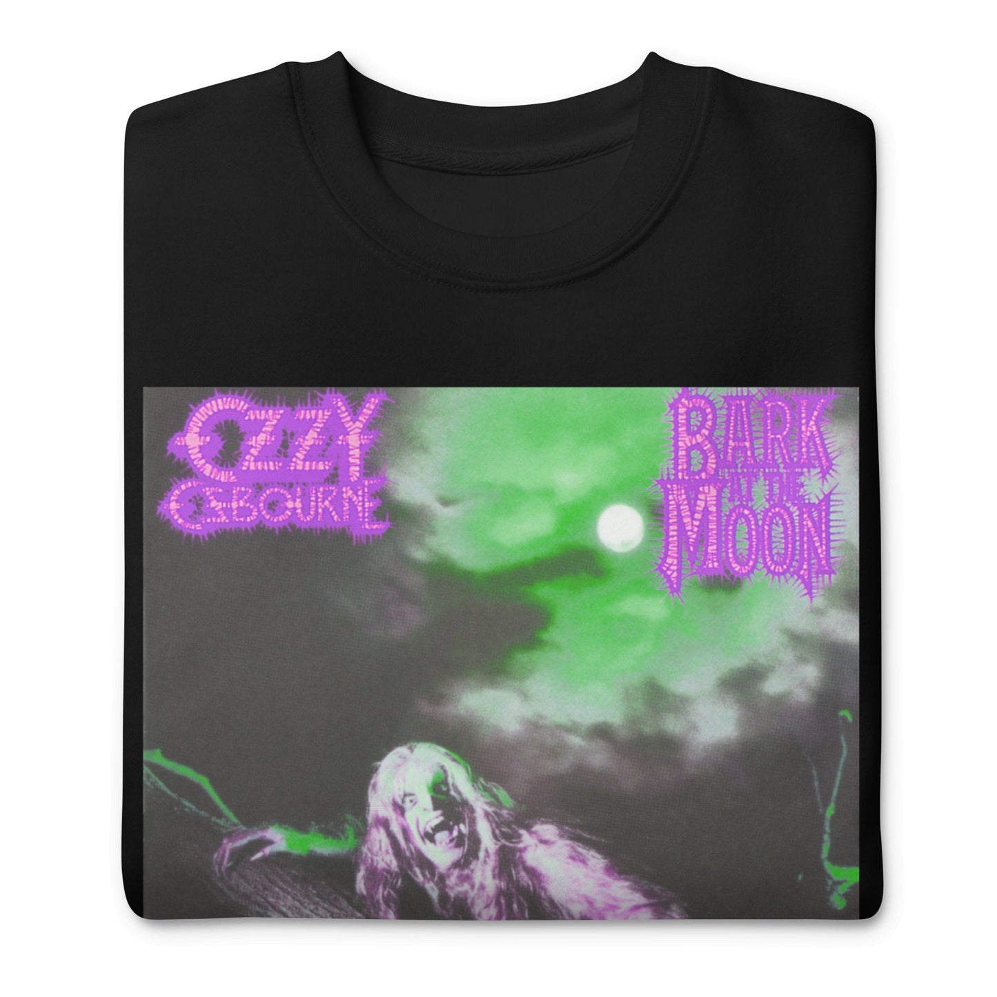 Ozzy Osbourne Ozzy Osbourne - Neon Bark Jumbo Print Sweatshirt
