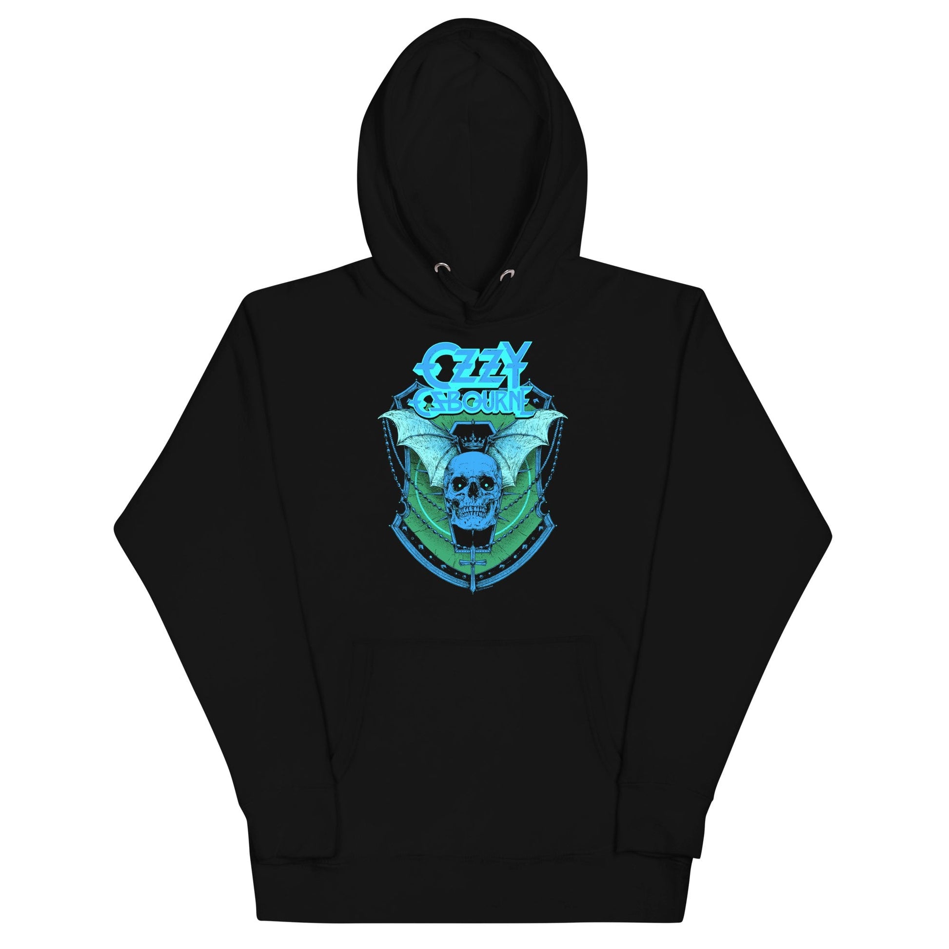Ozzy Osbourne Ozzy Osbourne - Neon Blue Bat Classic Hoodie