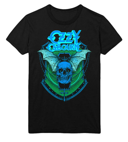 Ozzy Osbourne Ozzy Osbourne - Neon Blue Bat T-Shirt