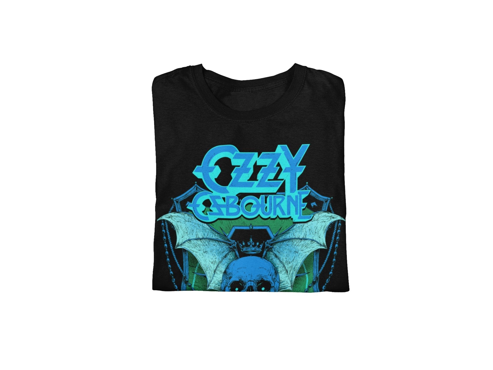 Ozzy Osbourne Ozzy Osbourne - Neon Blue Bat T-Shirt