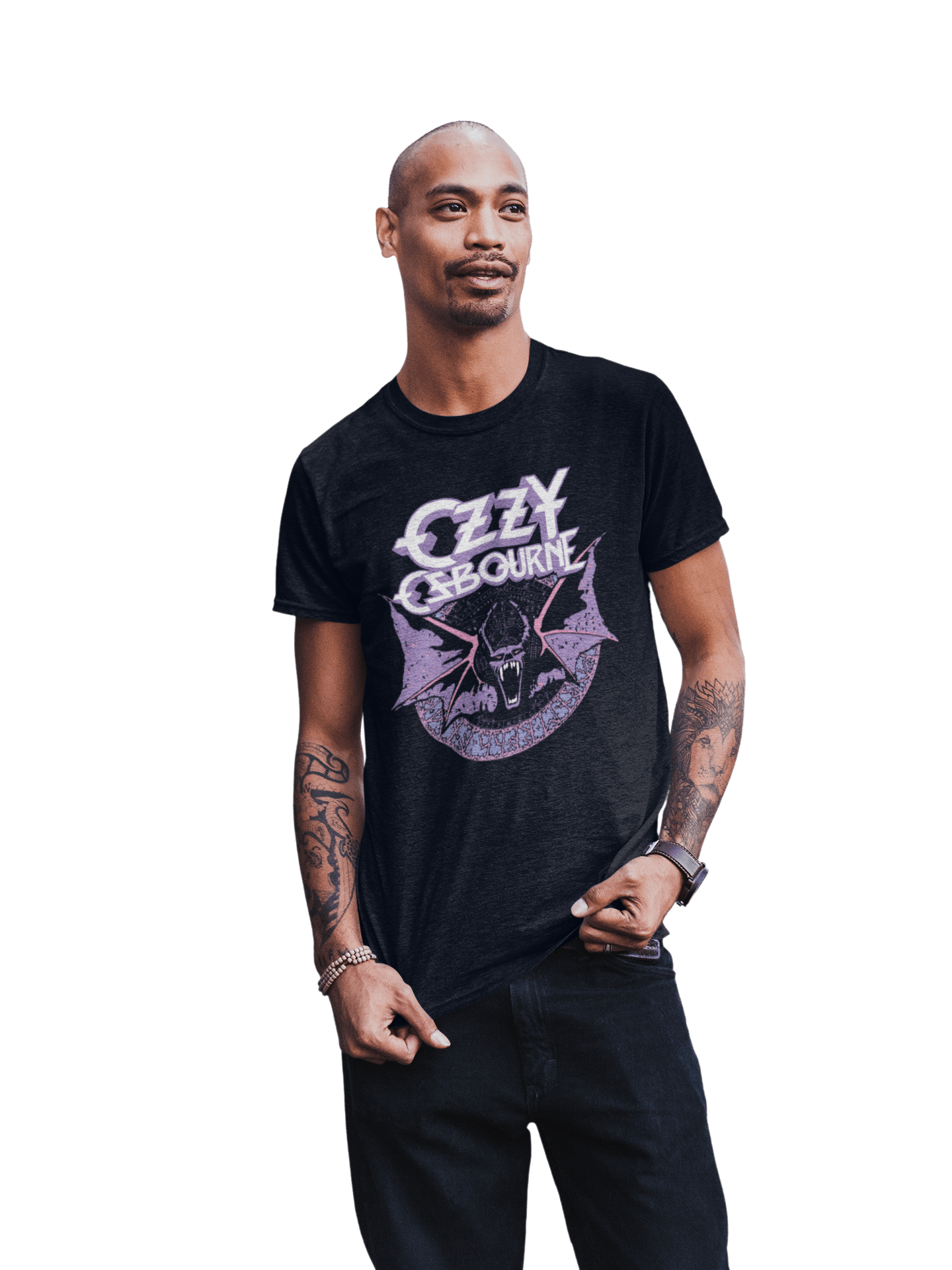 Ozzy Osbourne Ozzy Osbourne - Purple Bat T-Shirt