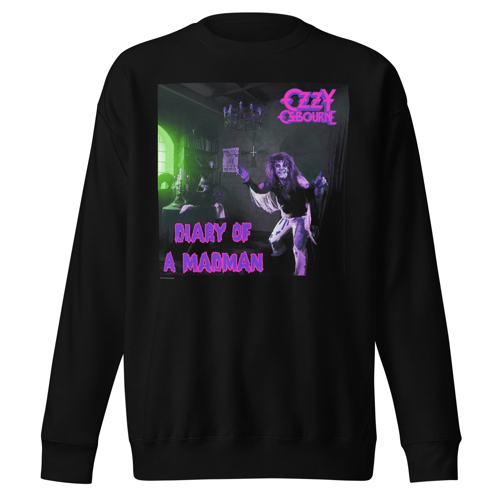 Ozzy Osbourne Ozzy Osbourne - Purple Diary Jumbo Print Sweatshirt