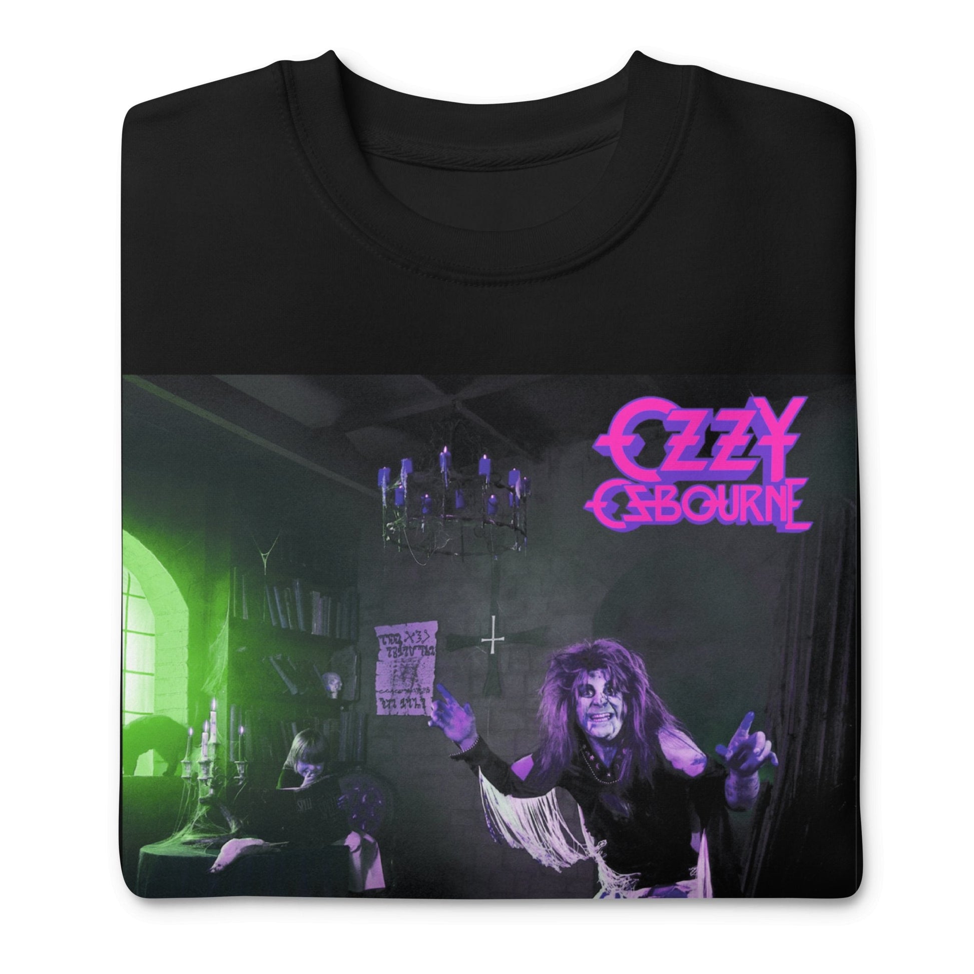Ozzy Osbourne Ozzy Osbourne - Purple Diary Jumbo Print Sweatshirt