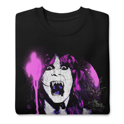 Ozzy Osbourne Ozzy Osbourne - Purple Screaming Jumbo Print Sweatshirt