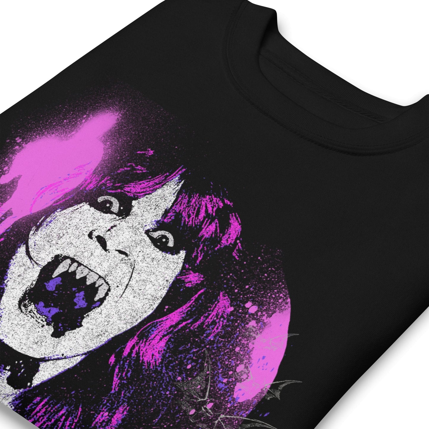 Ozzy Osbourne Ozzy Osbourne - Purple Screaming Jumbo Print Sweatshirt