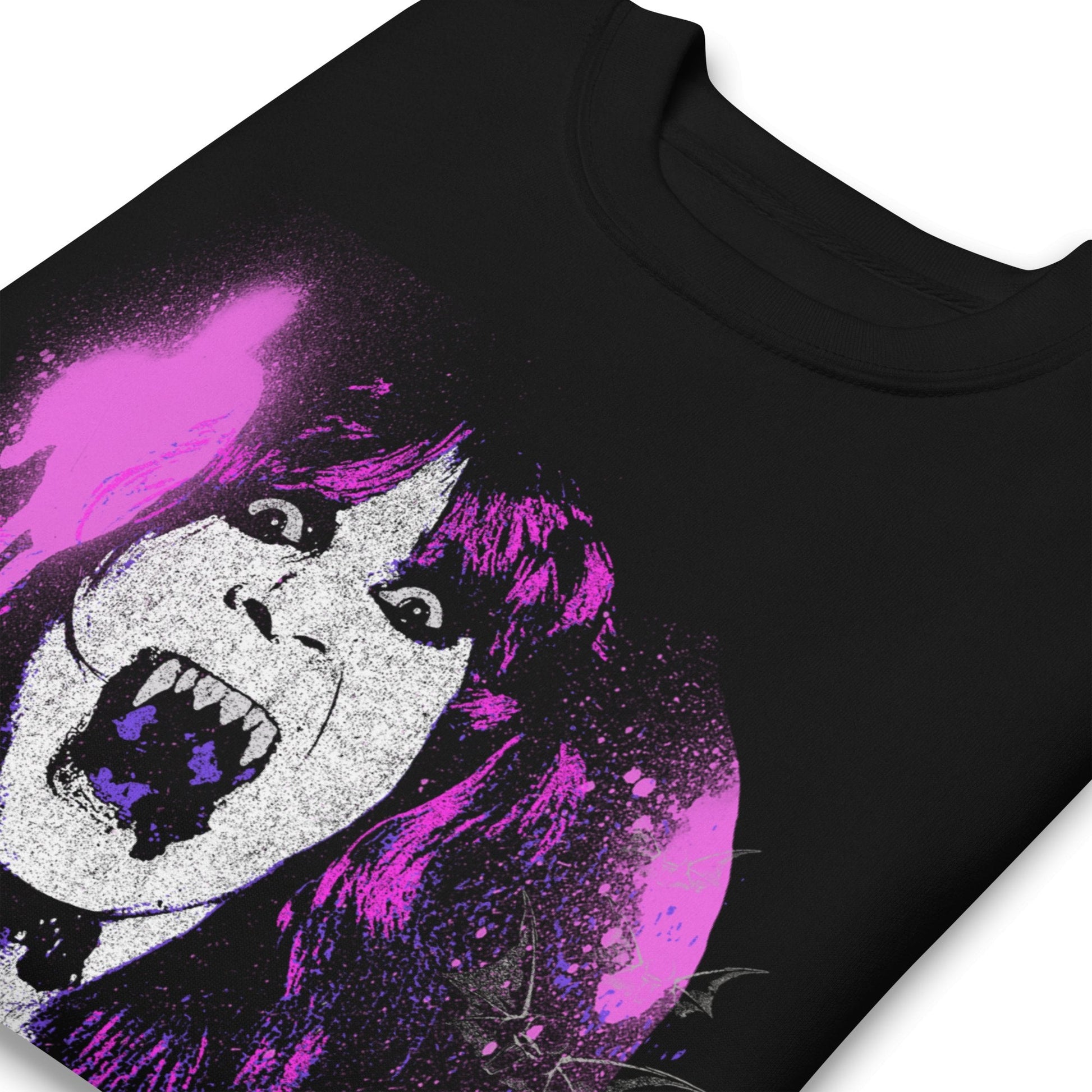 Ozzy Osbourne Ozzy Osbourne - Purple Screaming Jumbo Print Sweatshirt