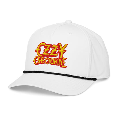 Ozzy Osbourne Ozzy Osbourne - Roped Snapback HD Embroidered Hat
