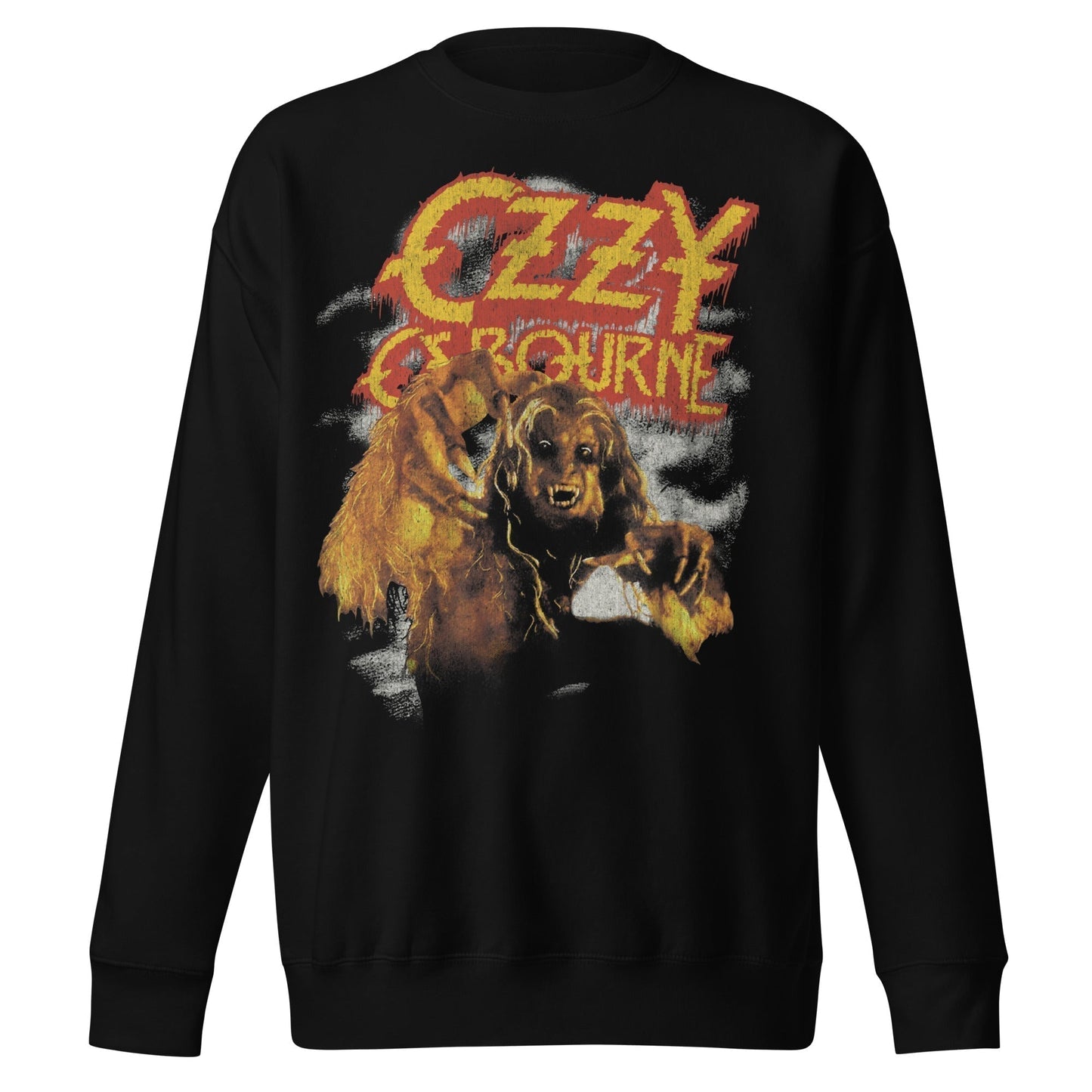 Ozzy Osbourne Ozzy Osbourne - Vintage Werewolf Jumbo Print Sweatshirt