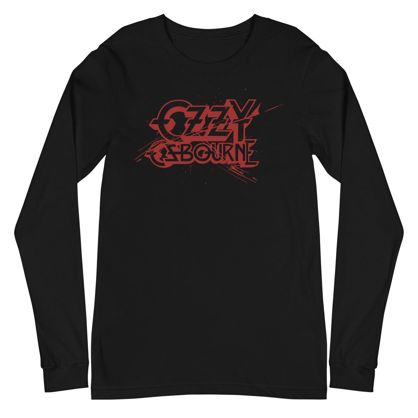 Ozzy Osbourne Ozzy Osbourne - Blood Logo Long Sleeve T-Shirt