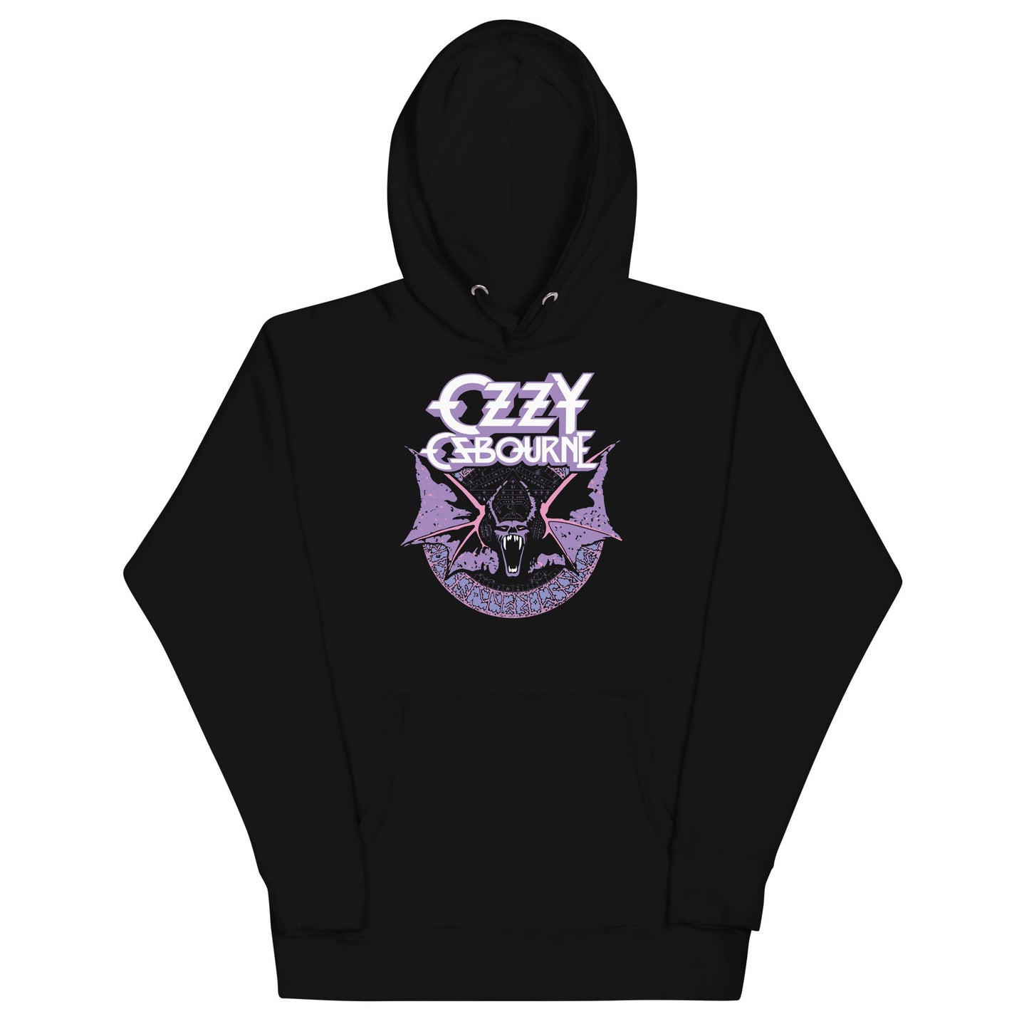 Ozzy Osbourne Ozzy Osbourne - Purple Bat Hoodie