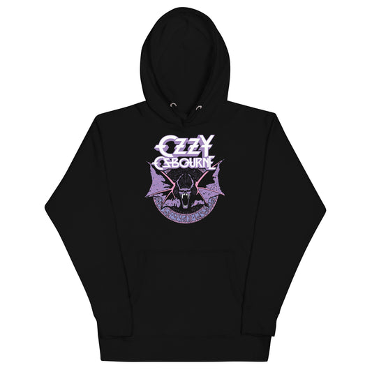 Ozzy Osbourne Ozzy Osbourne - Purple Bat Hoodie