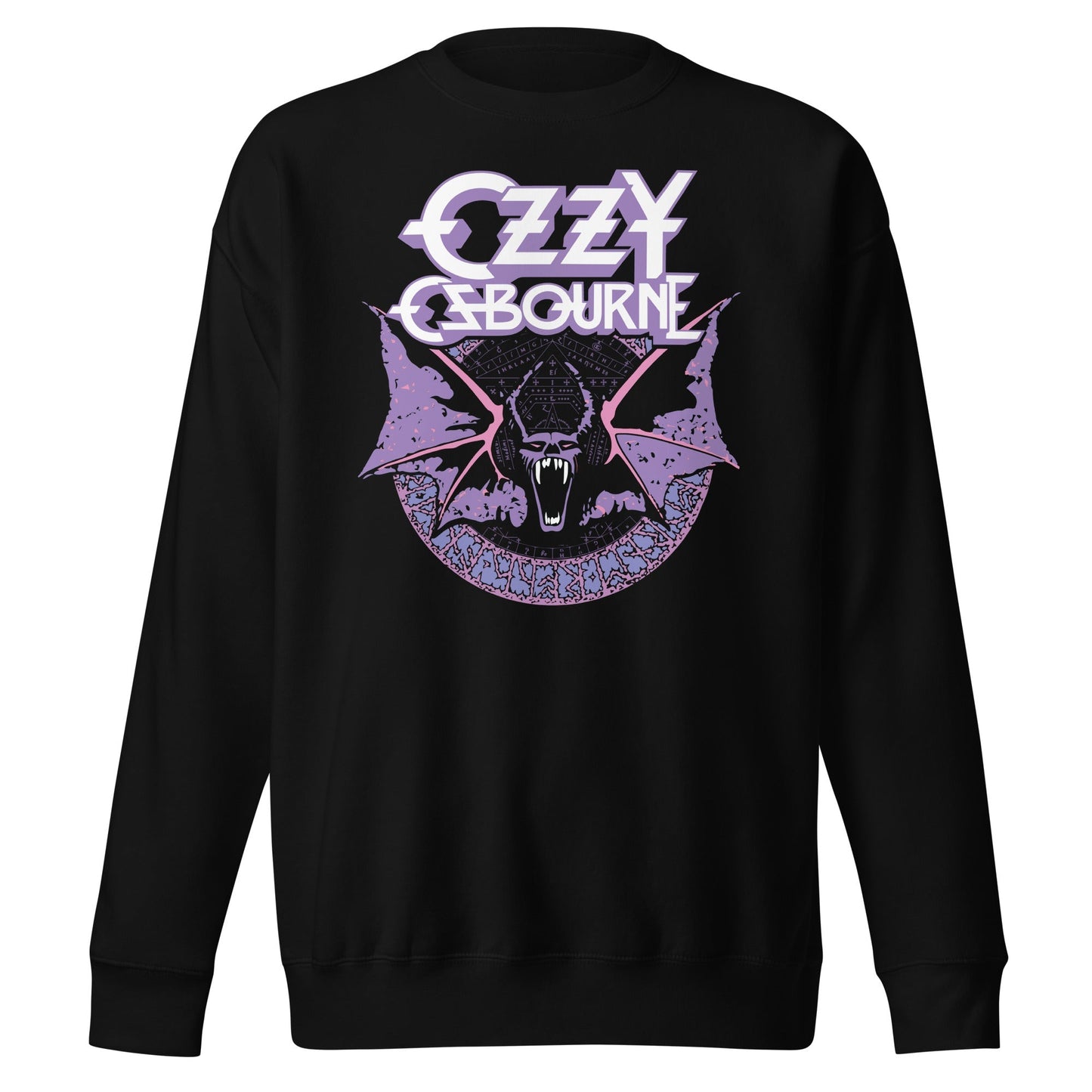 Ozzy Osbourne Ozzy Osbourne - Purple Bat Sweatshirt