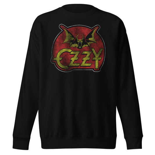 Ozzy Osbourne Ozzy Osbourne - Flaming Bat Sweatshirt
