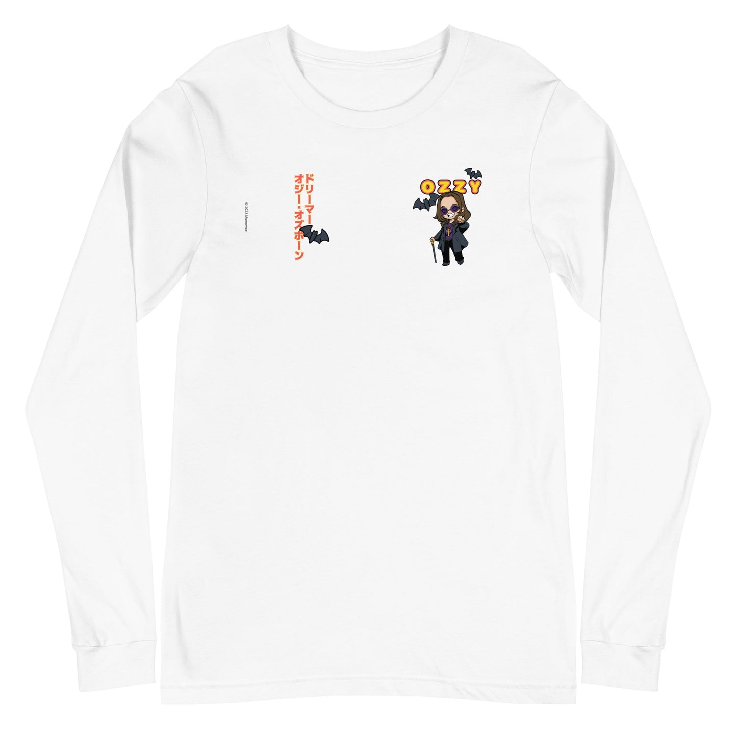 Ozzy Osbourne Ozzy Osbourne - Cartoon Logo Long Sleeve T-Shirt