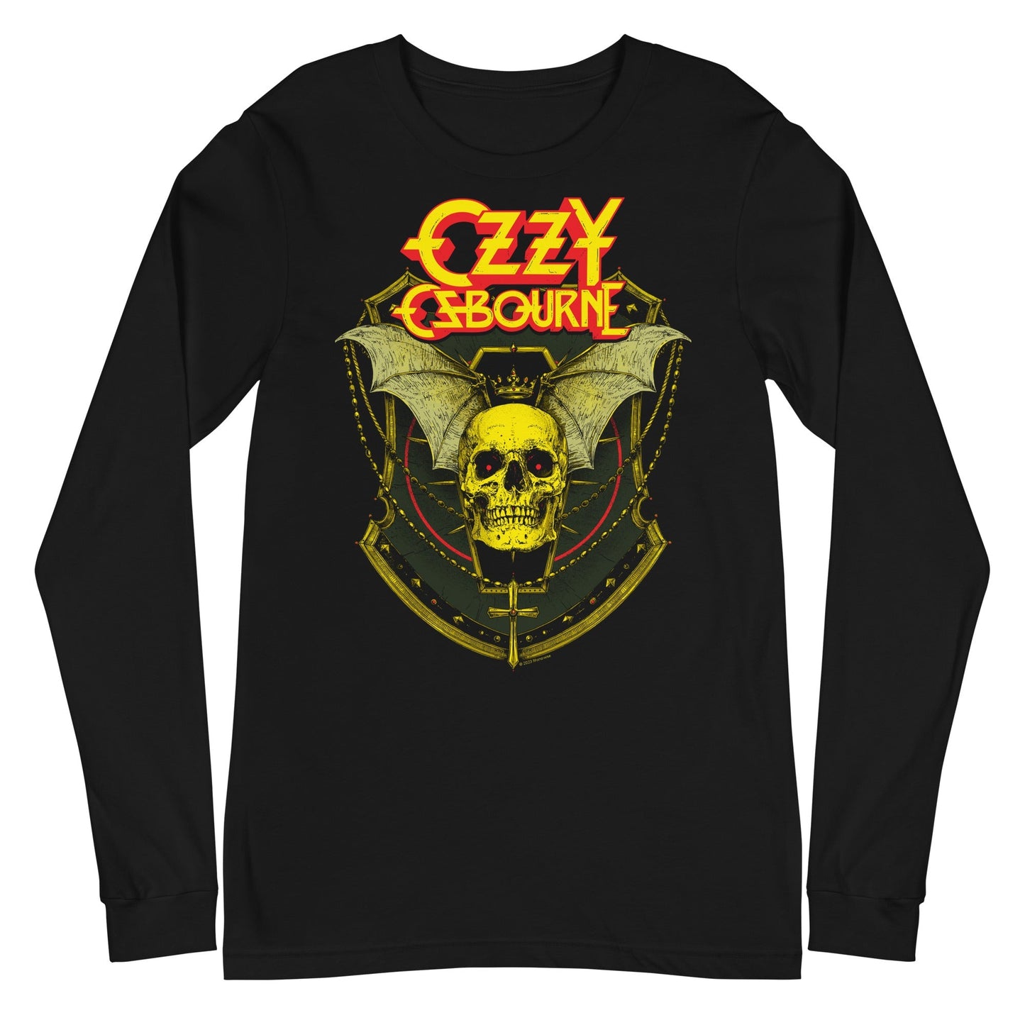Ozzy Osbourne Ozzy Osbourne - Bat Skull Long Sleeve T-Shirt
