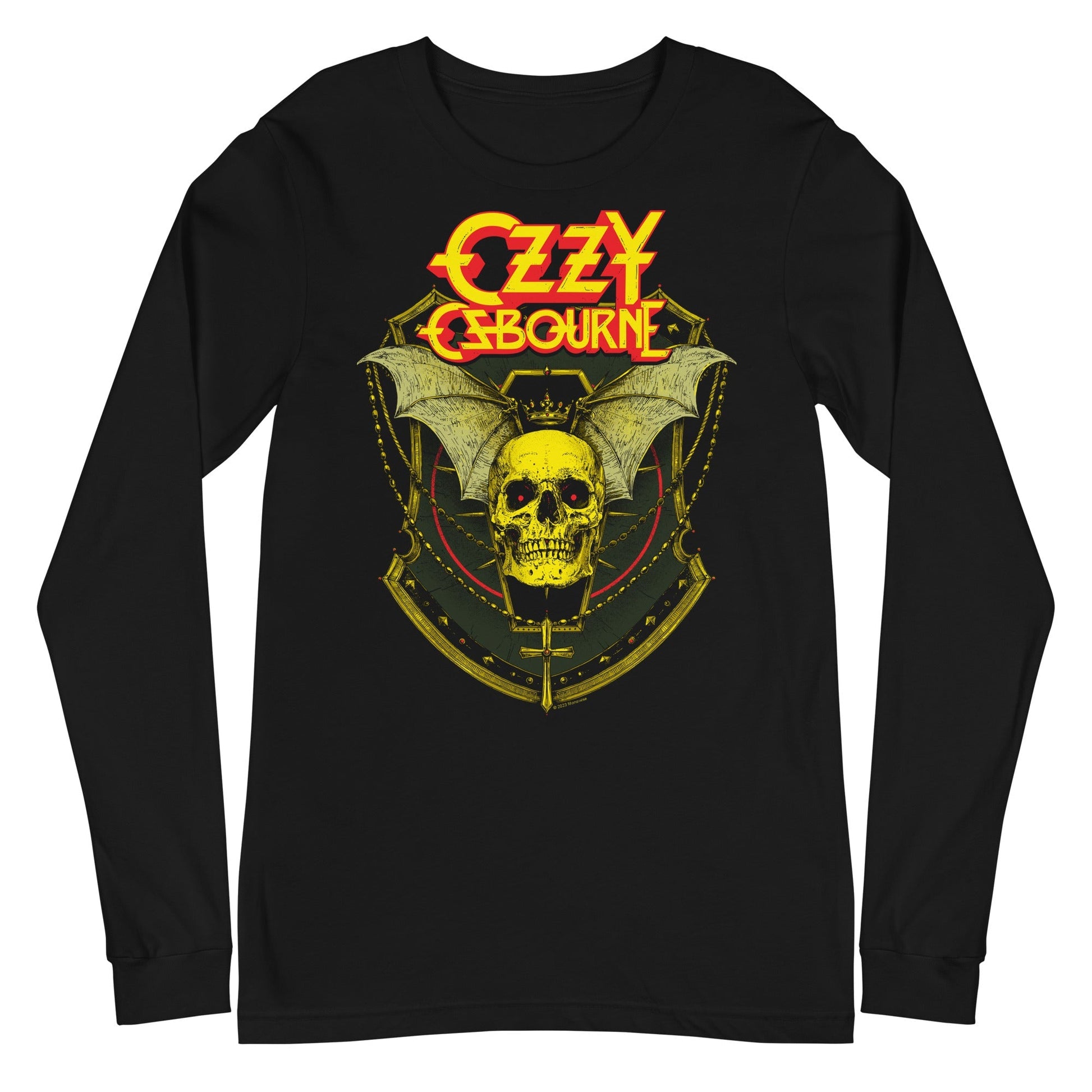 Ozzy Osbourne Ozzy Osbourne - Bat Skull Long Sleeve T-Shirt