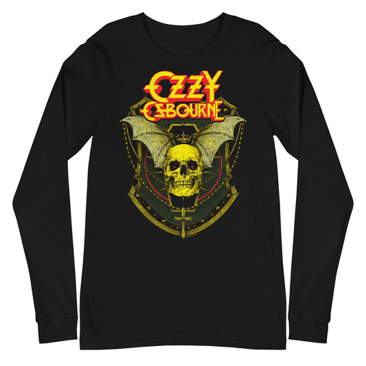 Ozzy Osbourne Ozzy Osbourne - Bat Skull Long Sleeve T-Shirt