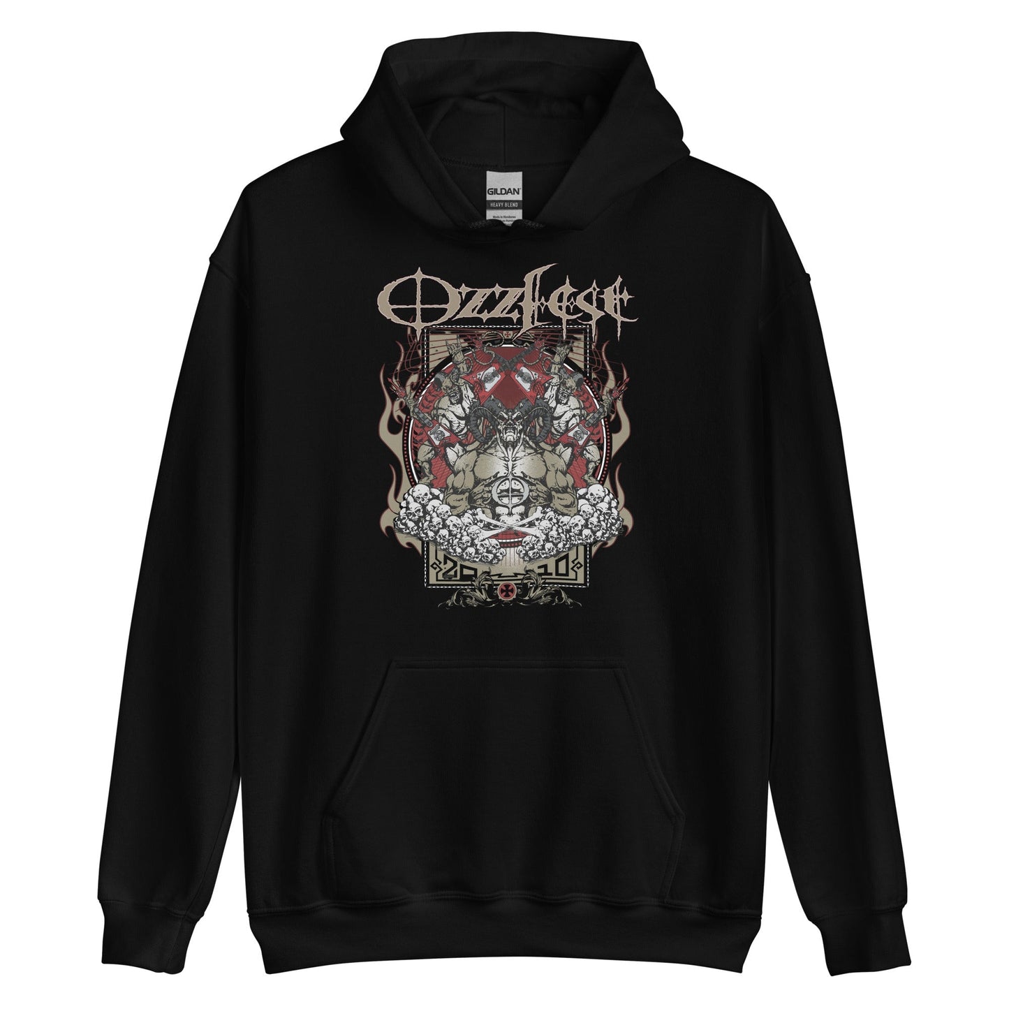 Ozzy Osbourne Ozzy Osbourne - Vintage 2010 Ozzfest Hoodie
