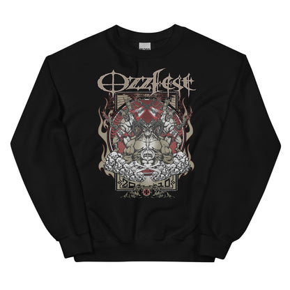 Ozzy Osbourne Ozzy Osbourne - Vintage 2010 Ozzfest Sweatshirt