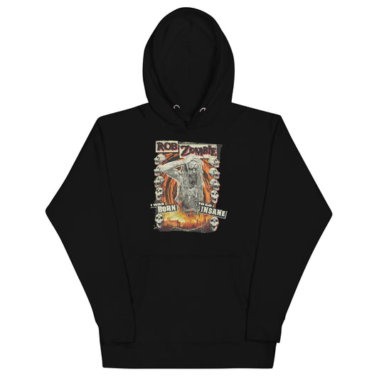 Rob Zombie Rob Zombie - Born Insane Classic Hoodie