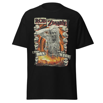 Rob Zombie Rob Zombie - Born Insane Jumbo Print T-Shirt