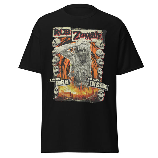 Rob Zombie Rob Zombie - Born Insane Jumbo Print T-Shirt