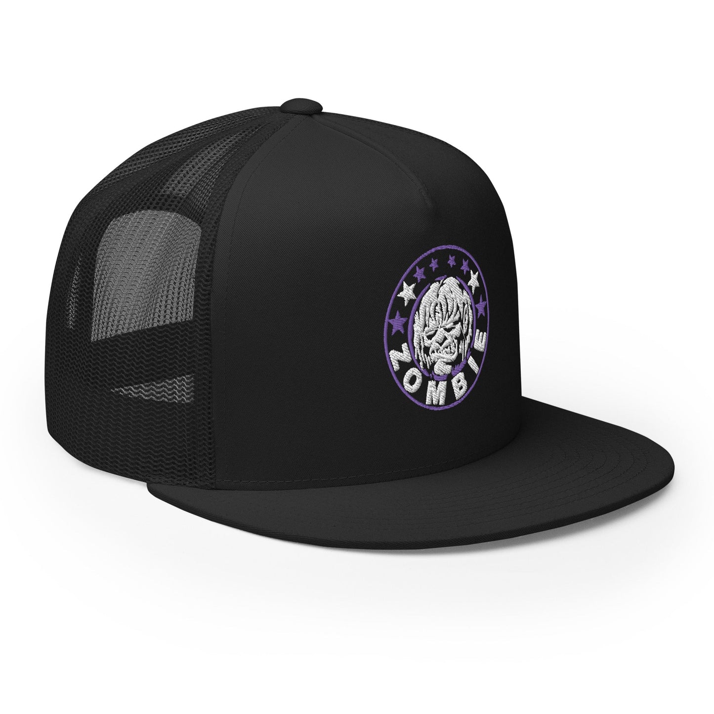 Rob Zombie Rob Zombie - Creature Logo Flat Brim Trucker Hat
