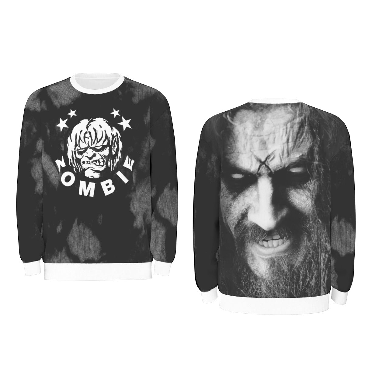 Rob Zombie Rob Zombie - Face to Face Drop Shoulder Sweatshirt