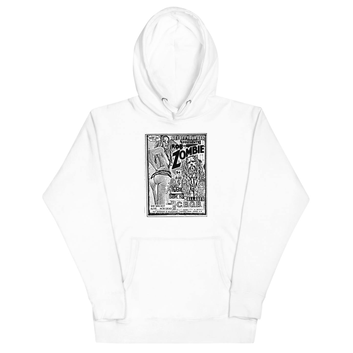 Rob Zombie Rob Zombie - Live at the CBGB Hoodie