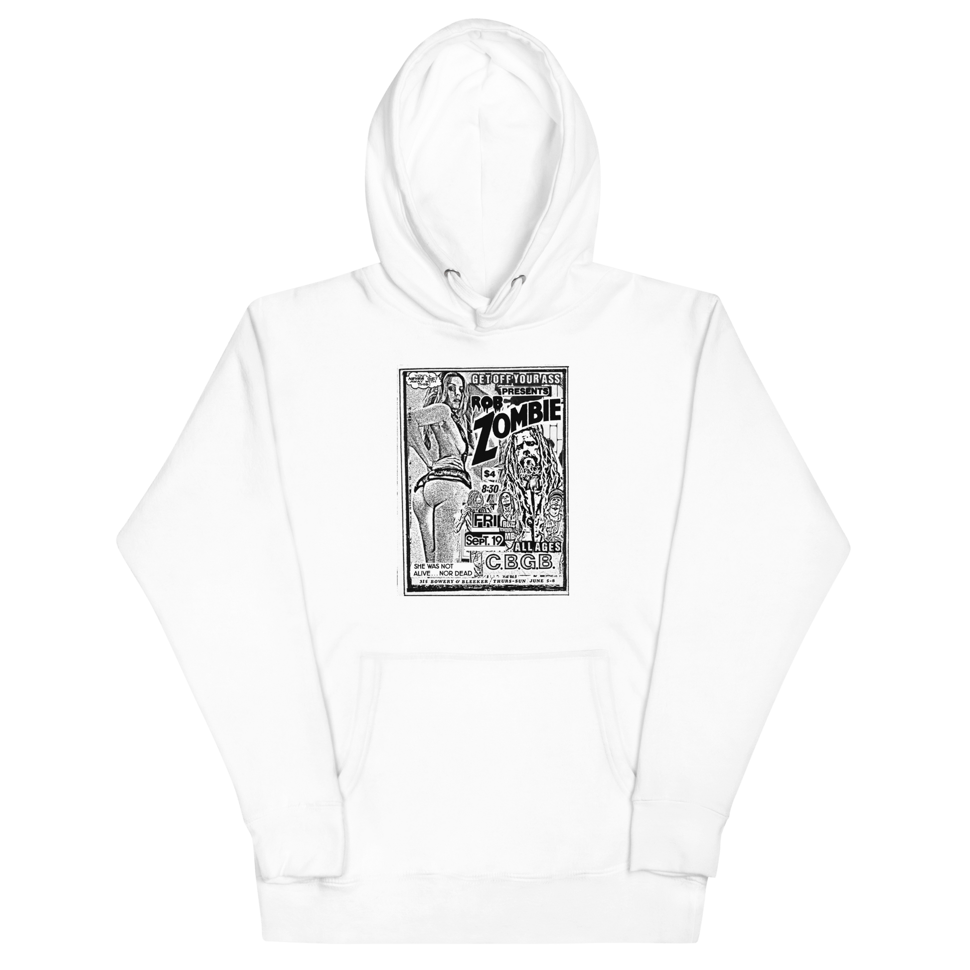 Rob Zombie Rob Zombie - Live at the CBGB Hoodie