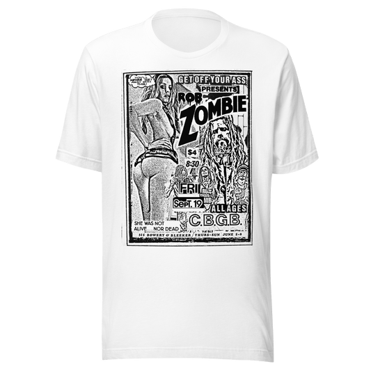 Rob Zombie Rob Zombie - Live at the CBGB T-Shirt