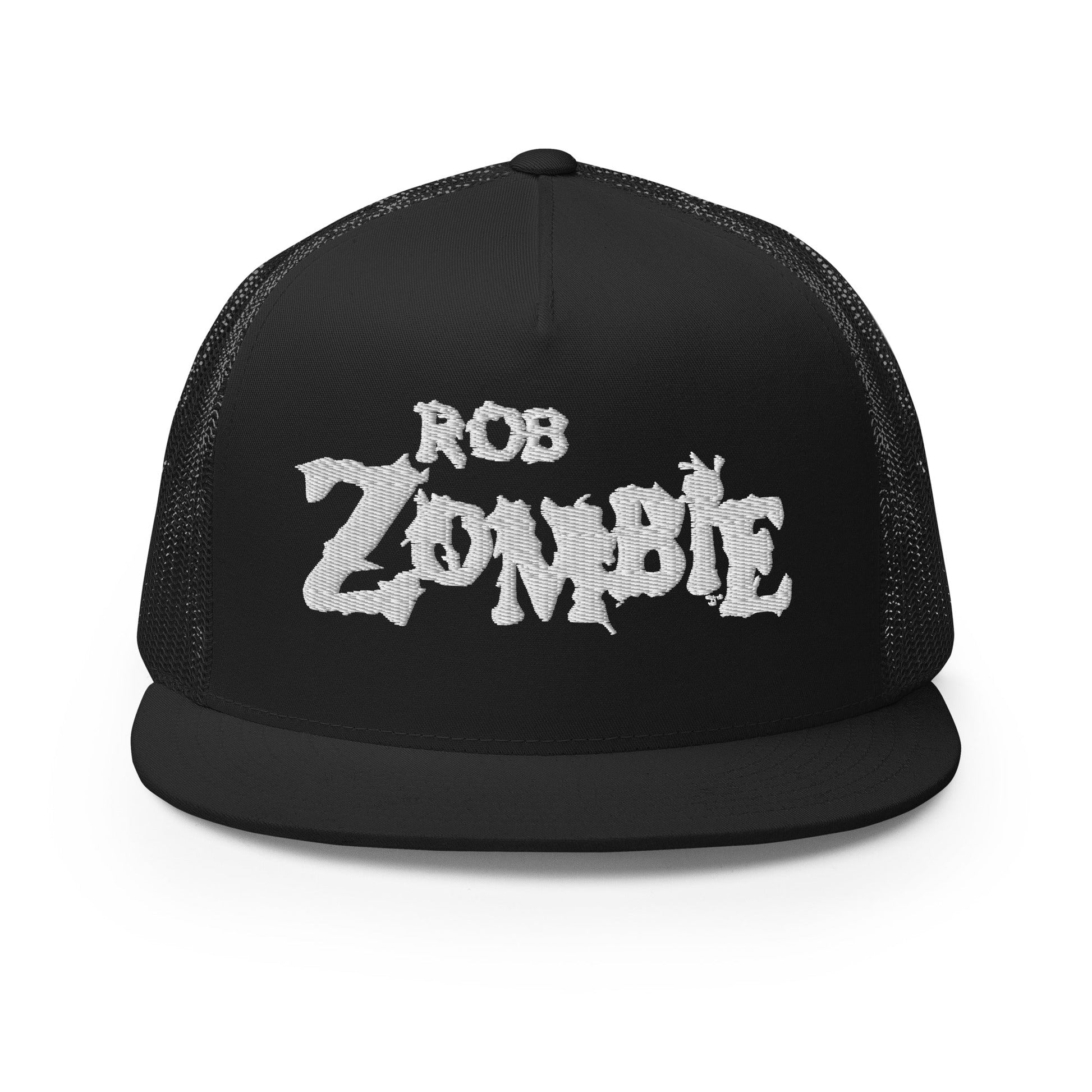 Rob Zombie Rob Zombie - Logo Flat Brim Trucker Hat
