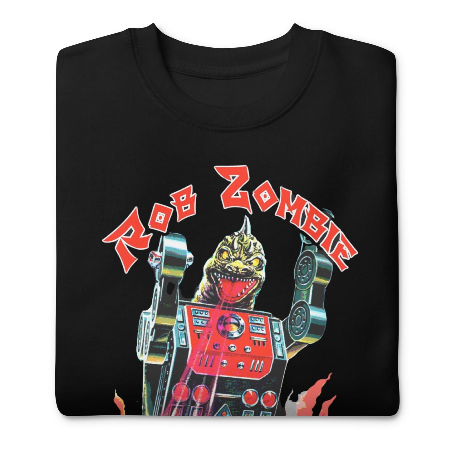 Rob Zombie Rob Zombie - Lord Dinosaur Jumbo Print Sweatshirt
