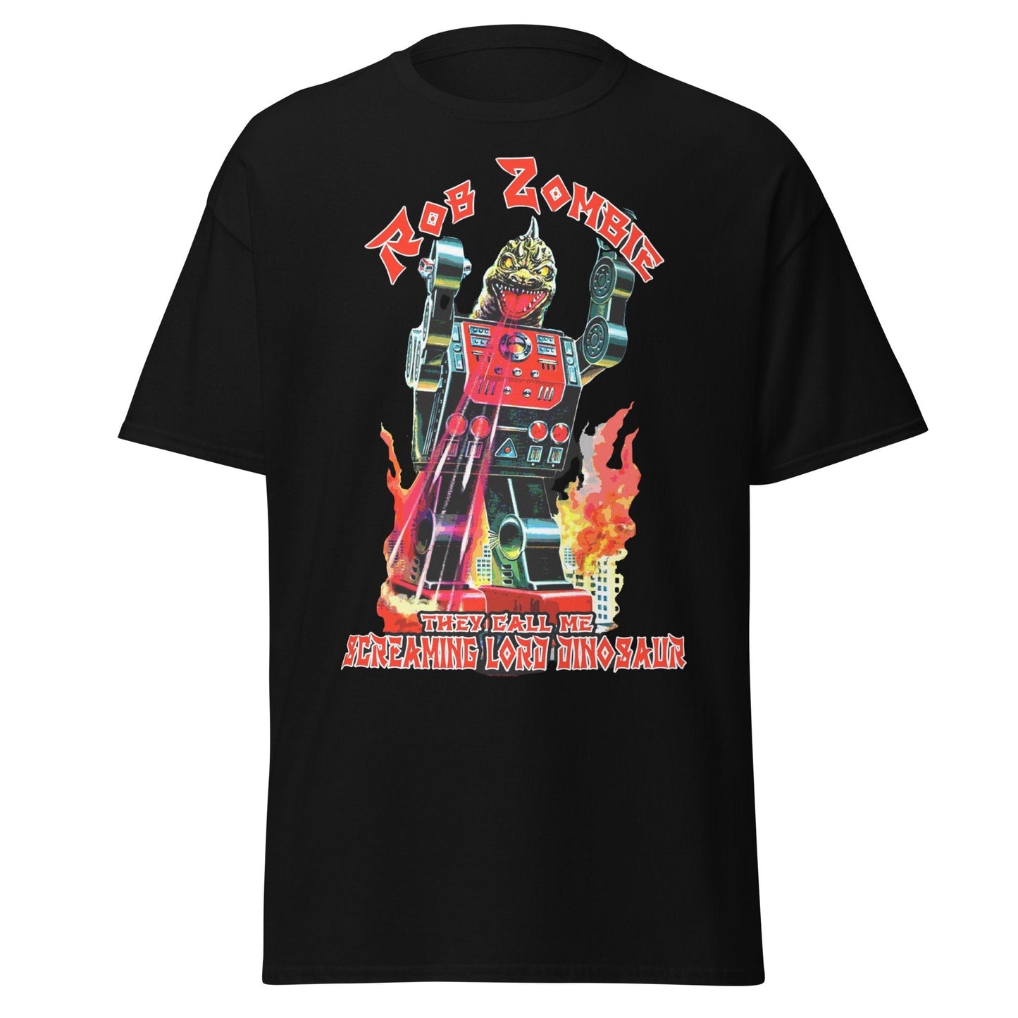 Rob Zombie Rob Zombie - Lord Dinosaur Jumbo Print T-Shirt