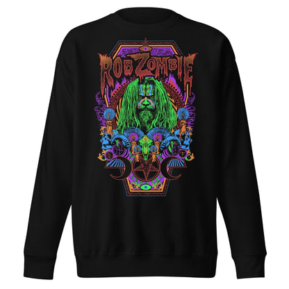 Rob Zombie Rob Zombie - Psychedelic Jumbo Print Sweatshirt