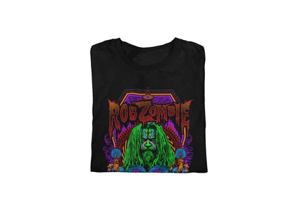 Rob Zombie Rob Zombie - Pyschedelic Jumbo Print T-Shirt