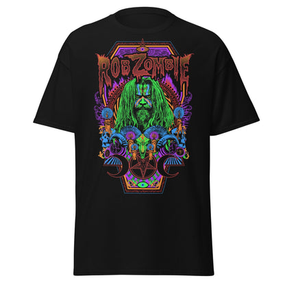 Rob Zombie Rob Zombie - Pyschedelic Jumbo Print T-Shirt