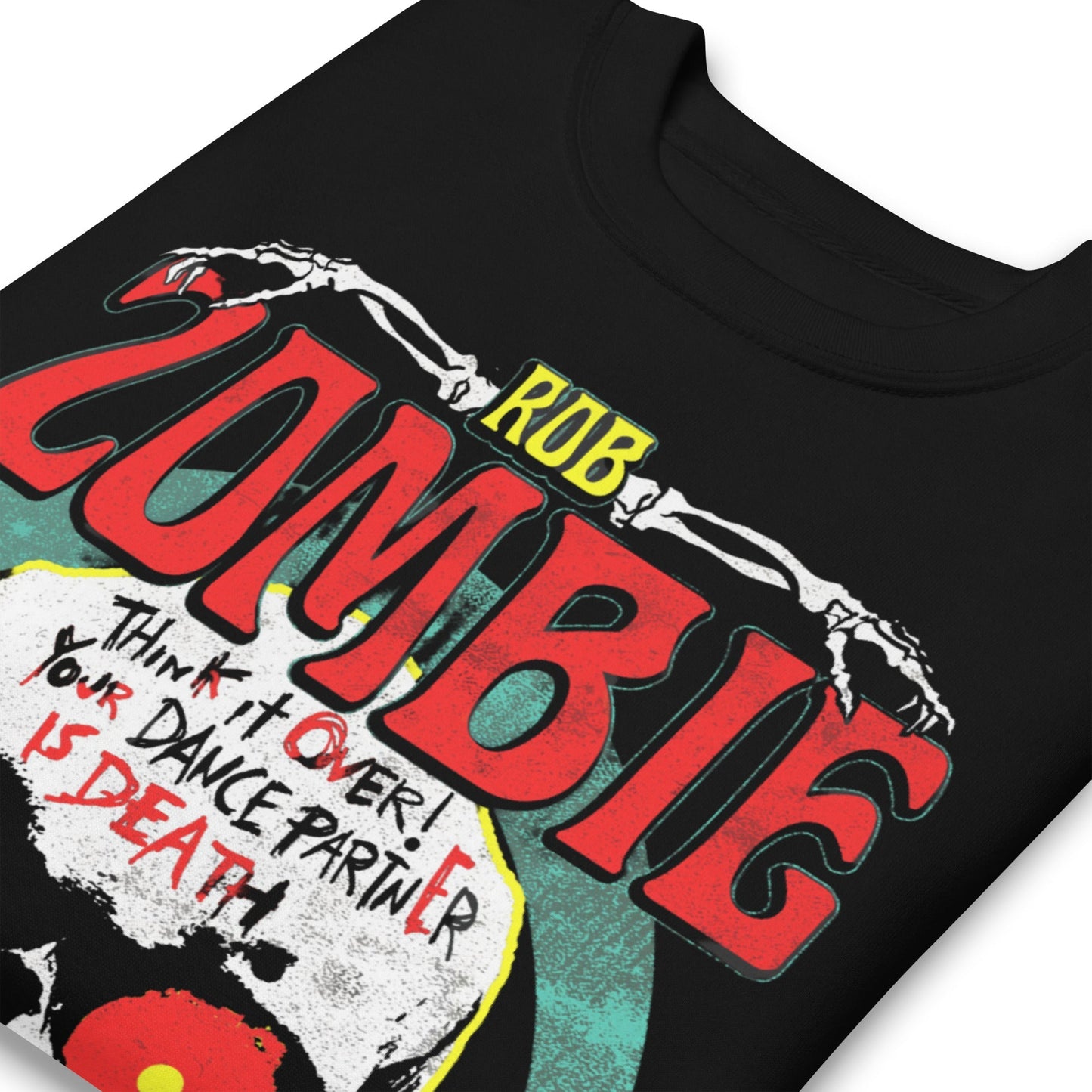 Rob Zombie Rob Zombie - Think it Over Jumbo Print Sweatshirt