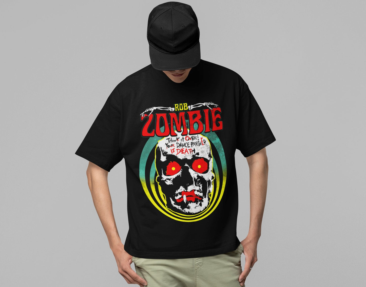 Rob Zombie Rob Zombie - Think It Over Jumbo Print T-Shirt