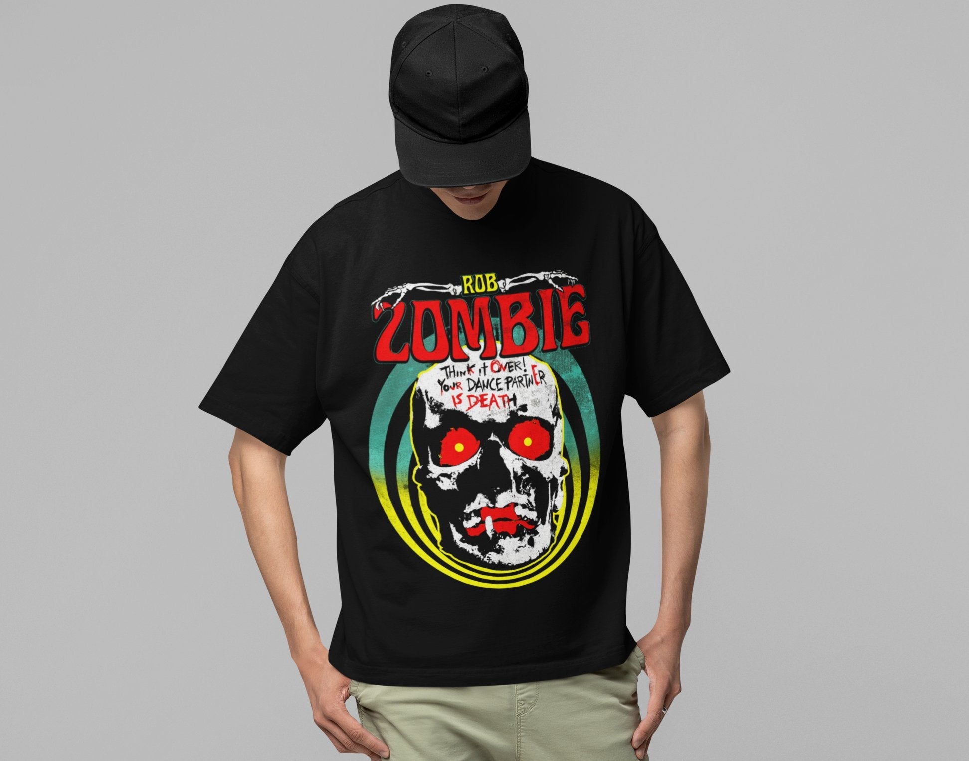Rob Zombie Rob Zombie - Think It Over Jumbo Print T-Shirt