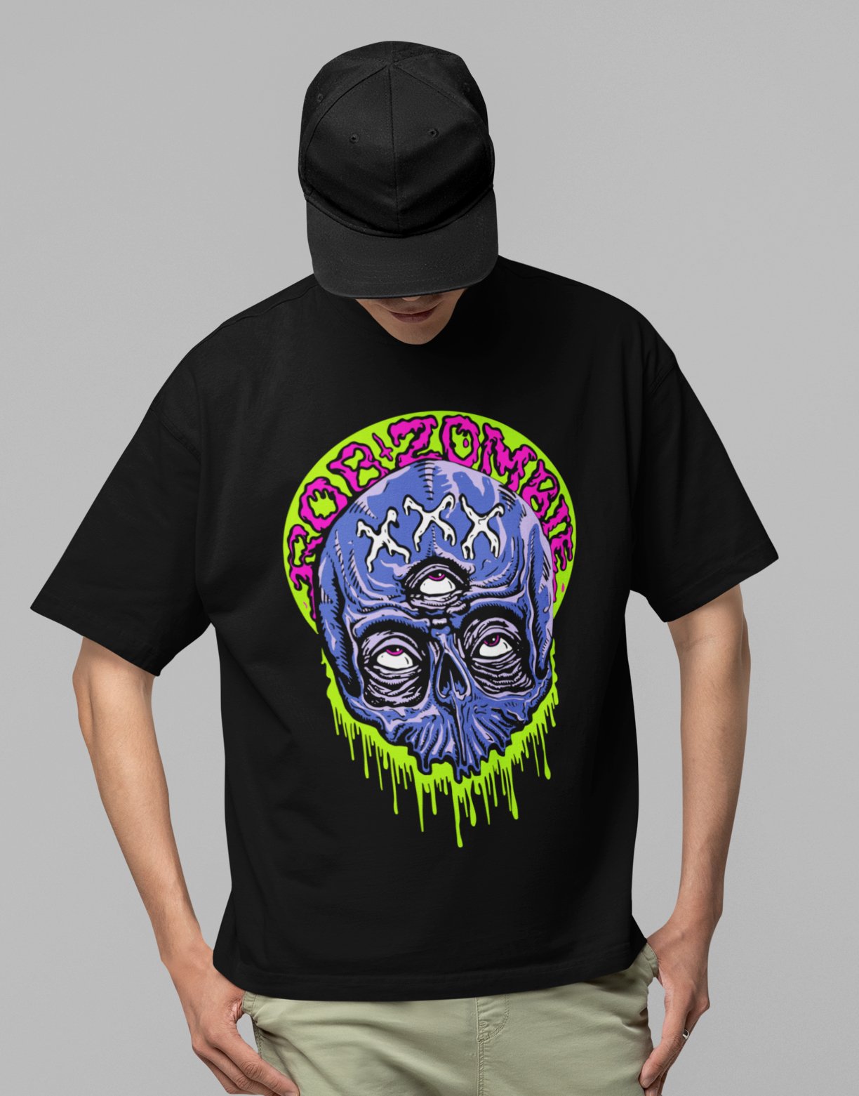 Rob Zombie Rob Zombie - Triple Eye Jumbo Print T-Shirt