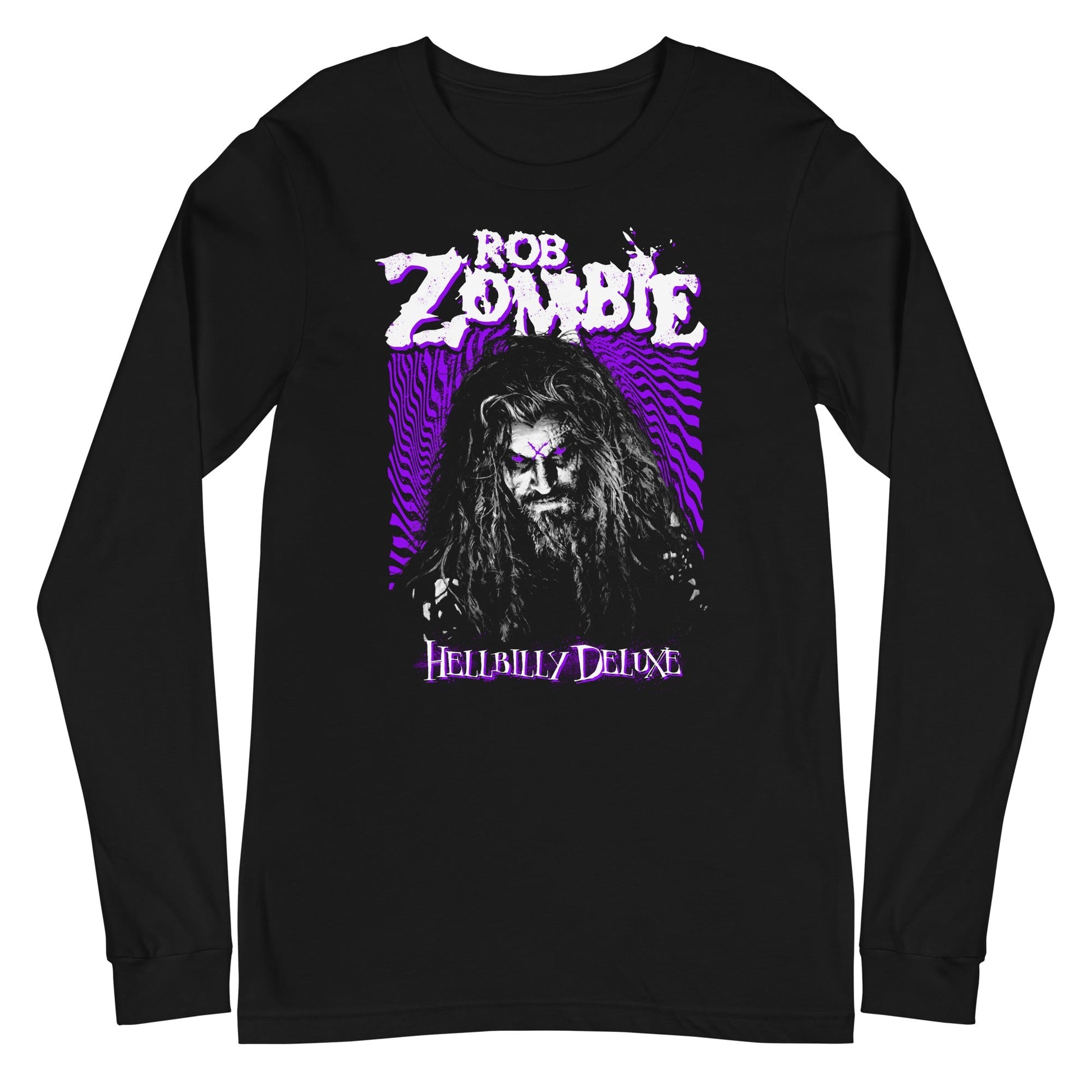 Rob Zombie Rob Zombie - Hellbilly Purple Long Sleeve T-Shirt
