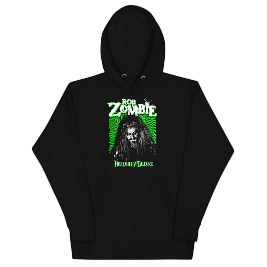 Rob Zombie Rob Zombie - Hellbilly Green Hoodie