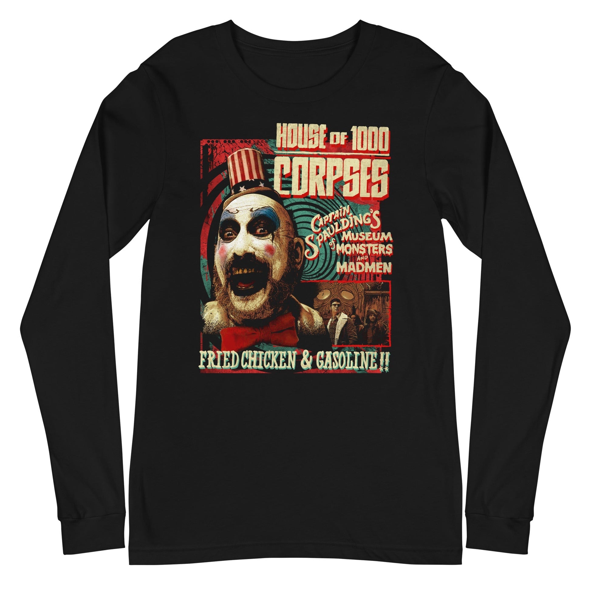 Rob Zombie Rob Zombie - Fried Chicken and Gasoline Long Sleeve T-Shirt