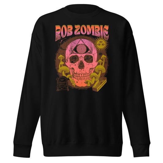 Rob Zombie Rob Zombie - Hippie Skull Sweatshirt