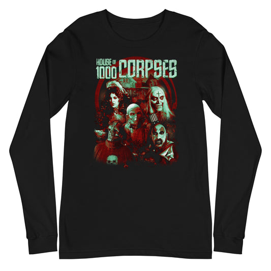 Rob Zombie Rob Zombie - Green Corpses Long Sleeve T-Shirt