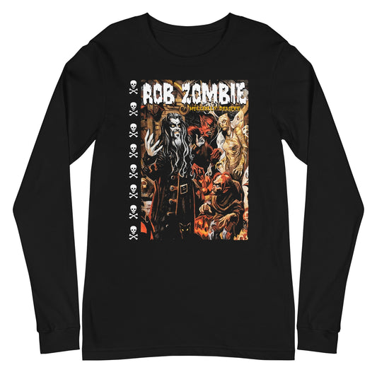 Rob Zombie Rob Zombie - Hellbilly Mural Long Sleeve T-Shirt